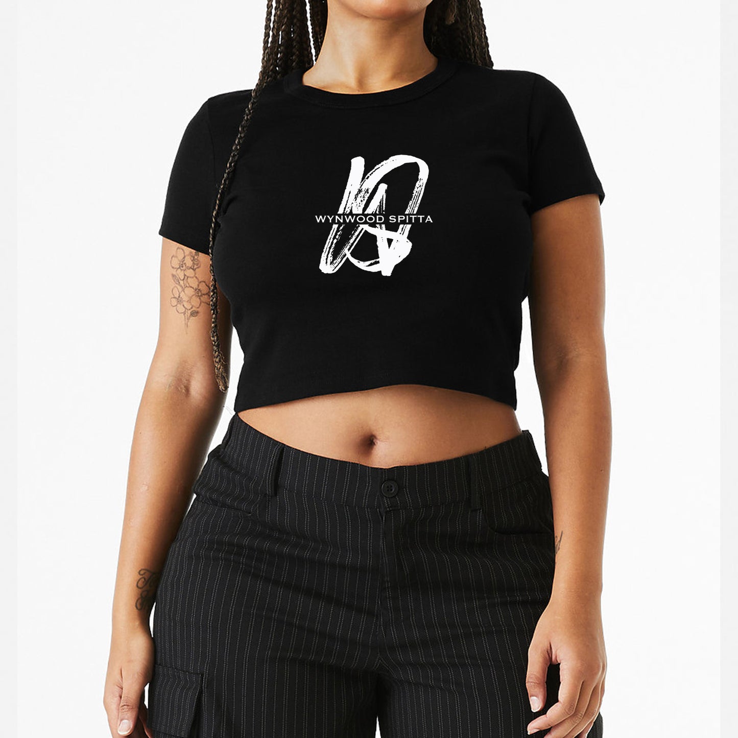 *PRE ORDER* Wynwood Spitta Logo Women's Baby Tee