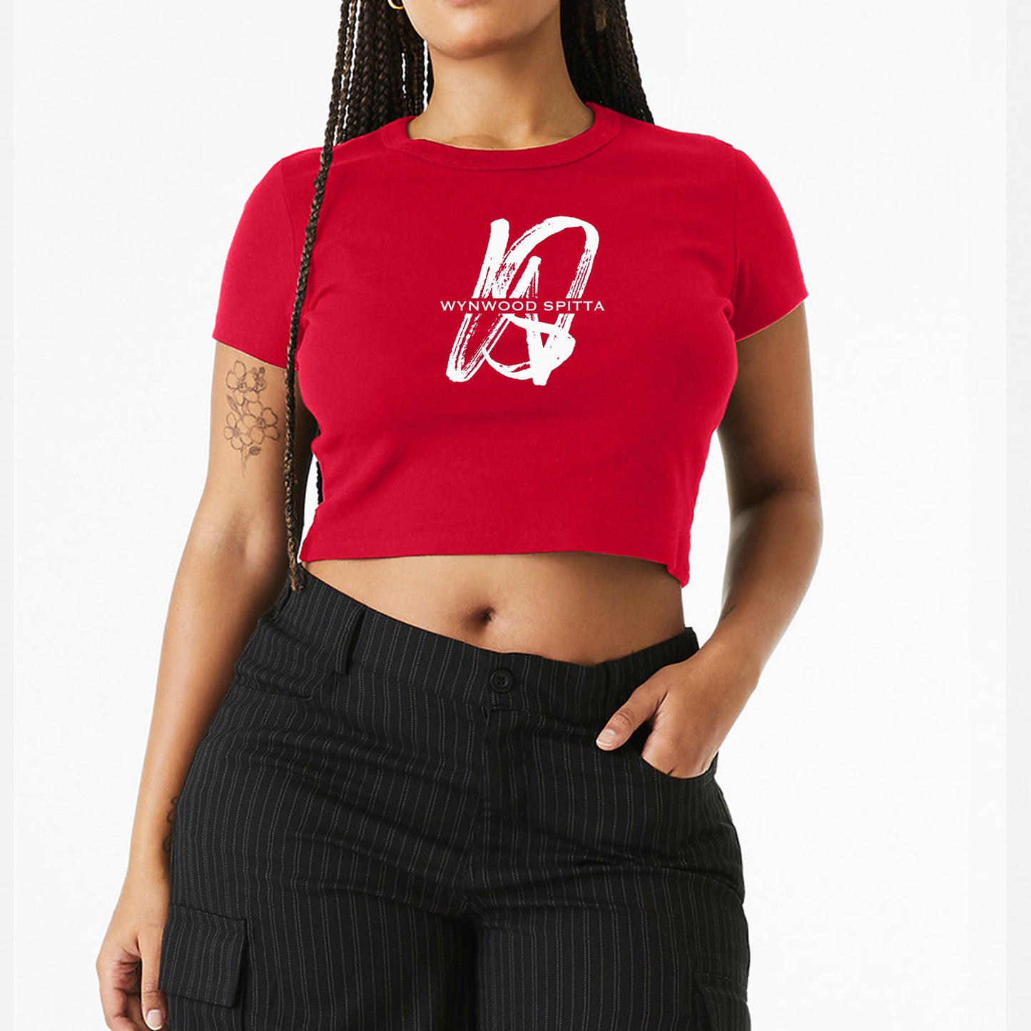 *PRE ORDER* Wynwood Spitta Logo Women's Baby Tee